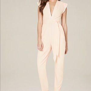 Never worn Bebe blush pantsuit size 0